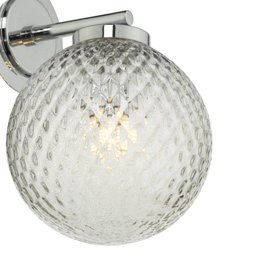 Där Lighting WAY0750 - Бра для ванной WAYNE 1xG9/3W/230V IP44 полированный хром
