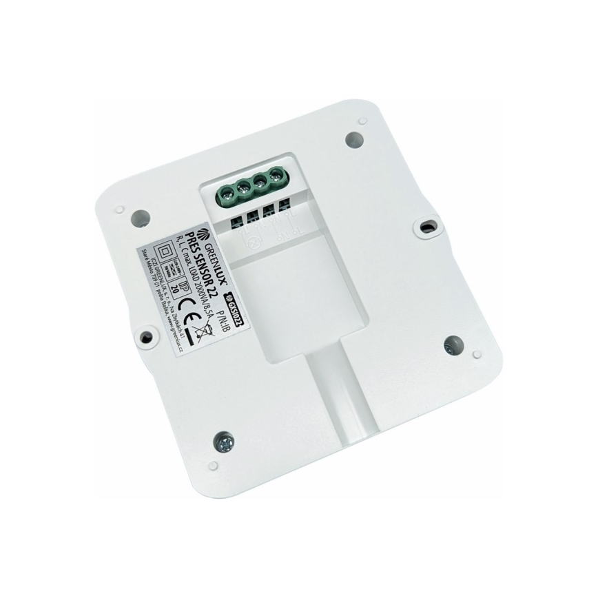 Датчик присутності PRES SENSOR 2000W, білий