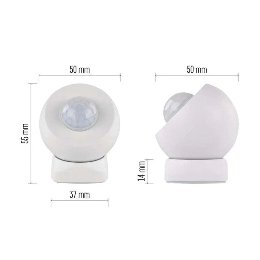 Датчик руху GOSMART 1xCR123A