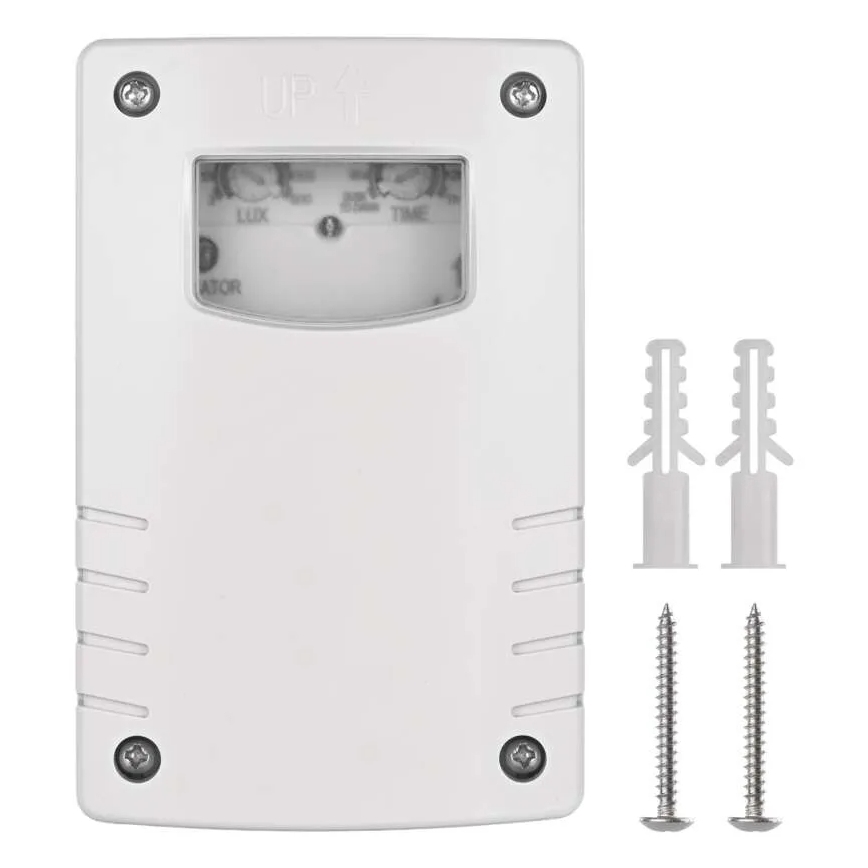 Датчик сумерек 1800W/230V IP65 белый