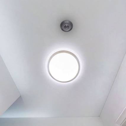 Датчик движения потолочный PIR 360° 1000W/230V черный