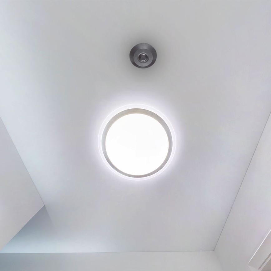 Датчик движения потолочный PIR 360° 1000W/230V черный