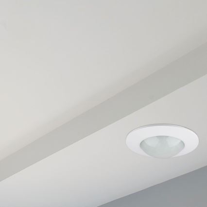 Датчик движения встроенный PIR 360° 300W/230V белый