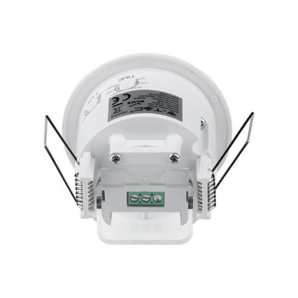 Датчик движения встроенный PIR 360° 300W/230V белый