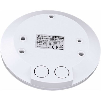 Датчик присутствия PRES SENSOR 2000W белый