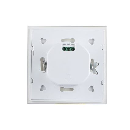 Датчик руху мікрохвильовий 180° 300W/230V білий