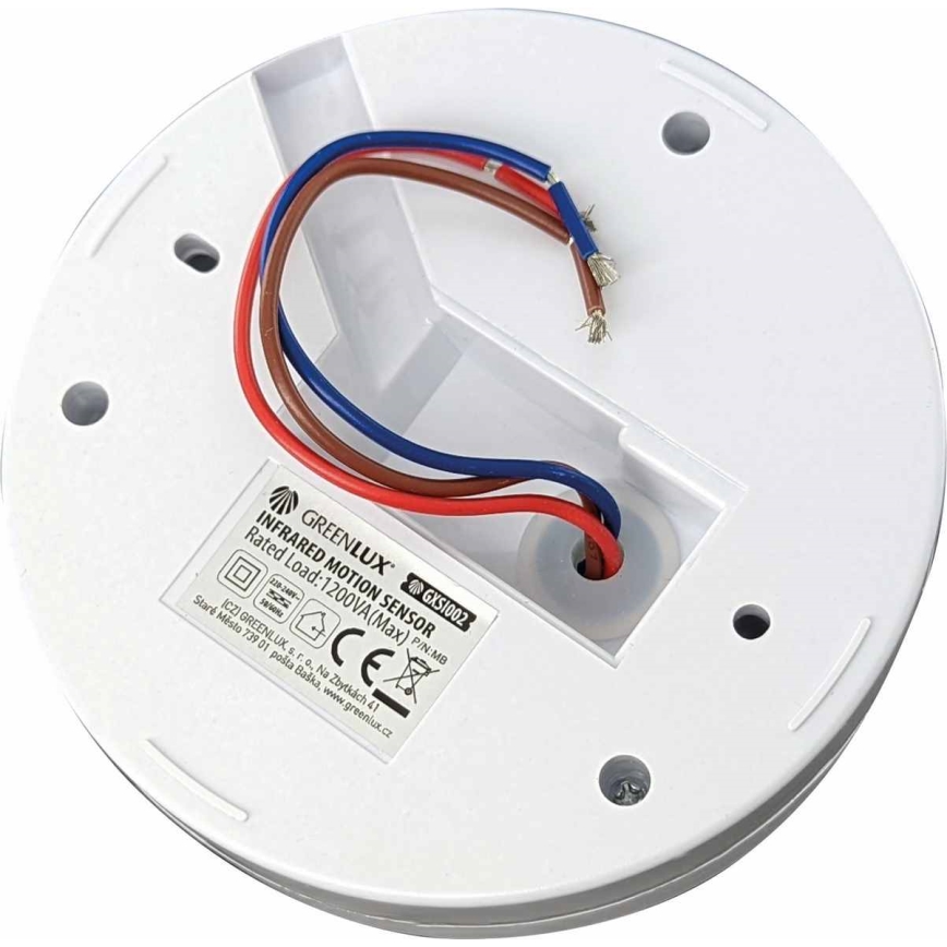 Датчик руху PIR 1200W/230V