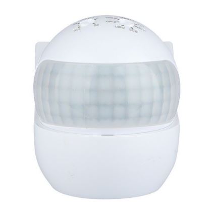 Датчик руху PIR 180° 800W/230V IP44 білий