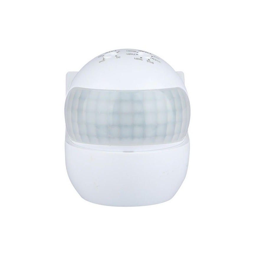 Датчик руху PIR 180° 800W/230V IP44 білий