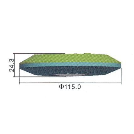 Датчик руху PIR B 360° 2000W/230V білий