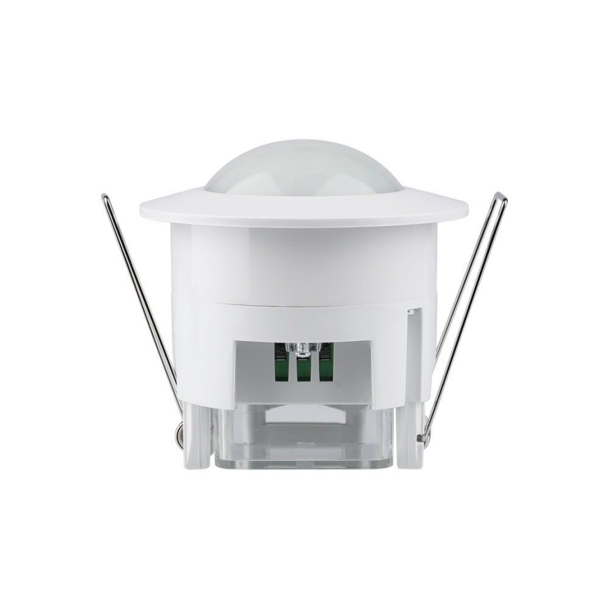 Датчик руху вбудований PIR 360° 300W/230V білий