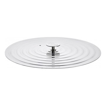 De Buyer 3460.04 - Універсальна кришка для низьких сковорід 30-32 см, нержавіюча сталь