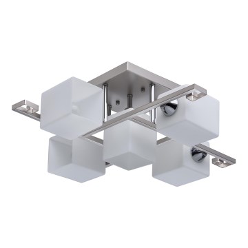 De Markt - Люстра на штанге ALPHA 5xE14/60W/230V угловая