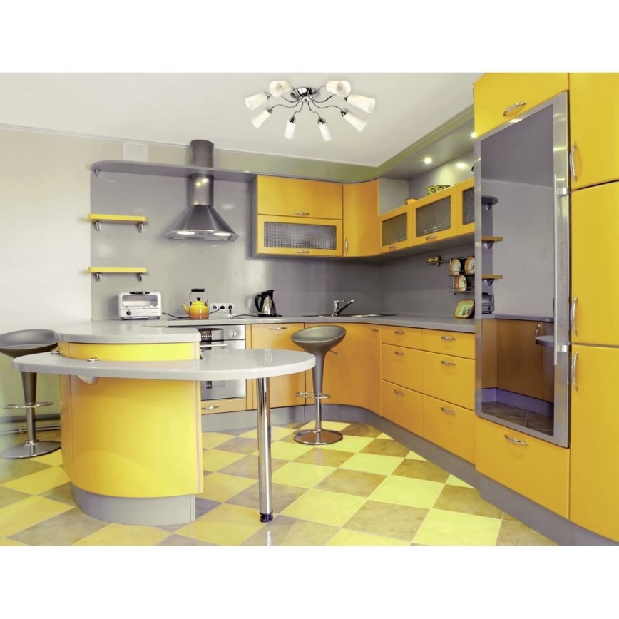 De Markt - Припотолочная люстра OLYMPIA 8xE14/60W/230V