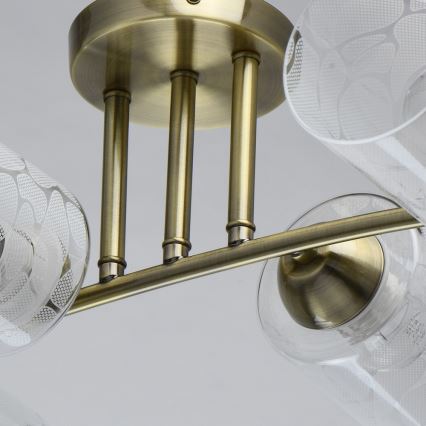 De Markt - Пристельова люстра OLYMPIA 6xE27/40W/230V