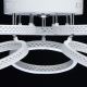 De Markt - Світлодіодний стельовий світильник з регульованою яскравістю AURICH LED/70W/230V + дистанційне керування