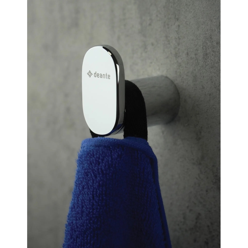 Deante ADR_0111 - Настенный крючок ROUND, глянцевый хром