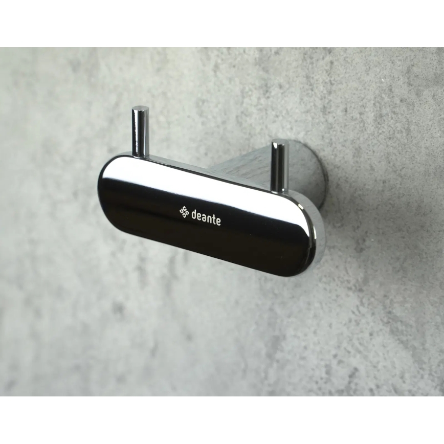 Deante ADR_0121 - Настінний гачок ROUND, полірований хром