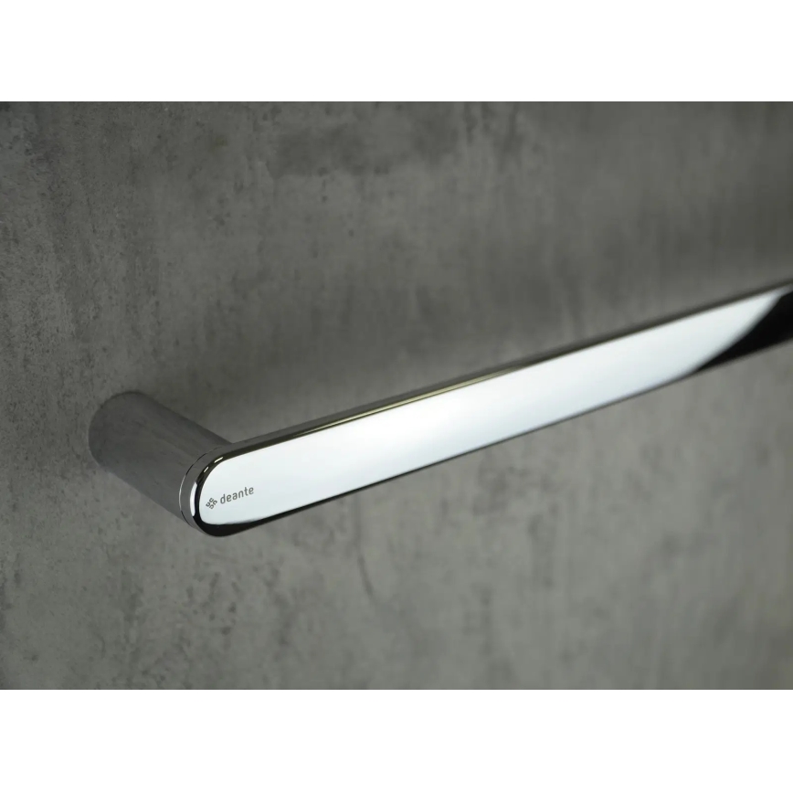 Deante ADR_0621 - Настінний тримач для рушників ROUND 62,8 cm, полірований хром