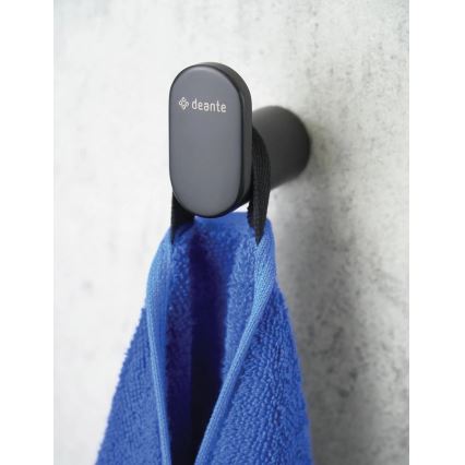 Deante ADR_N111 - Настінний гачок ROUND чорний