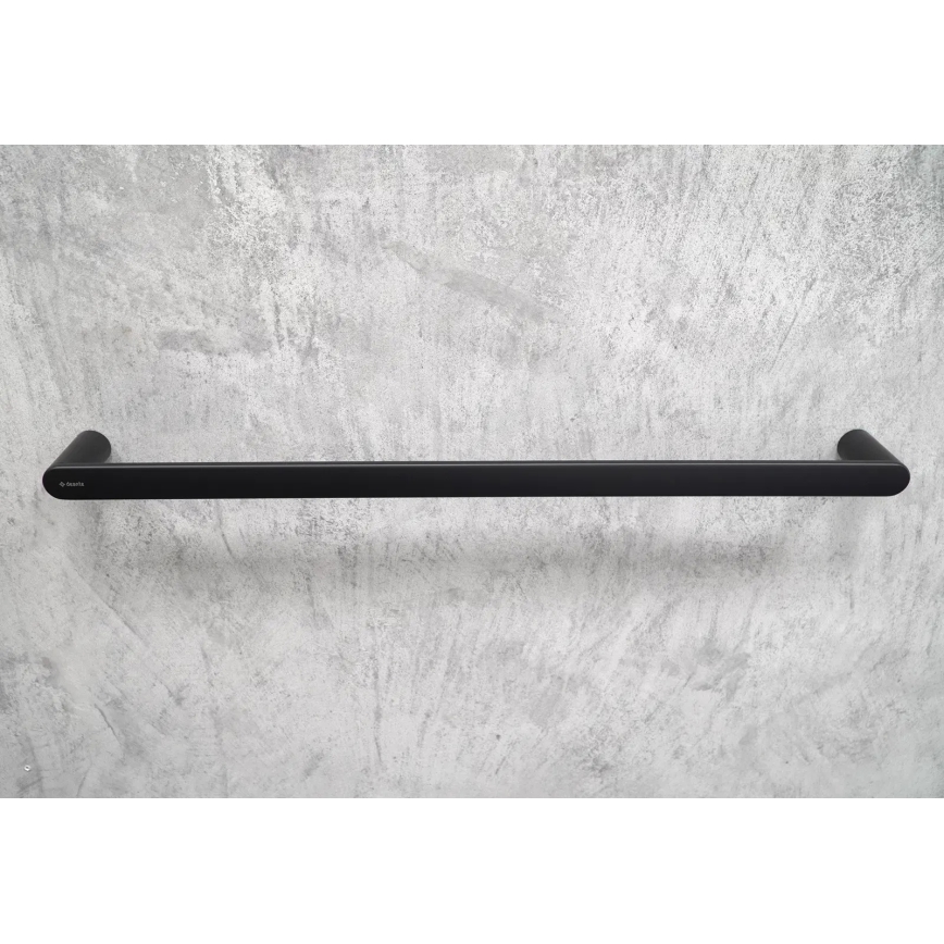 Deante ADR_N621 - настенный держатель для полотенец ROUND 62,8 см чёрный