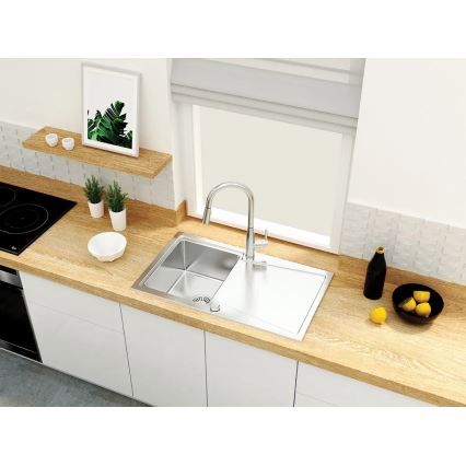 Deante BDH_072M - Змішувач для раковини з висувним душем LUKRECJA глянцевий хром