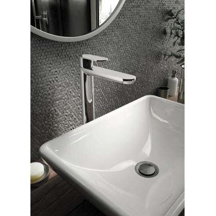 Deante BGA_020K - Змішувач для умивальника ALPINIA, глянцевий хром