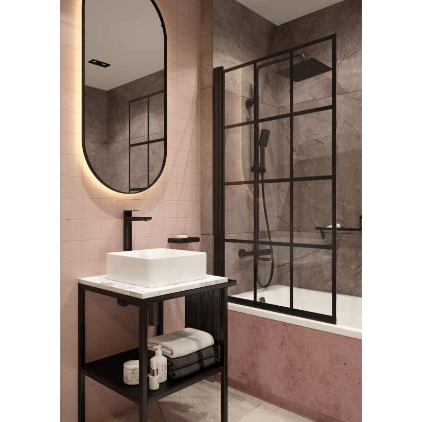 Deante BGA_N20K - Змішувач для умивальника ALPINIA чорний