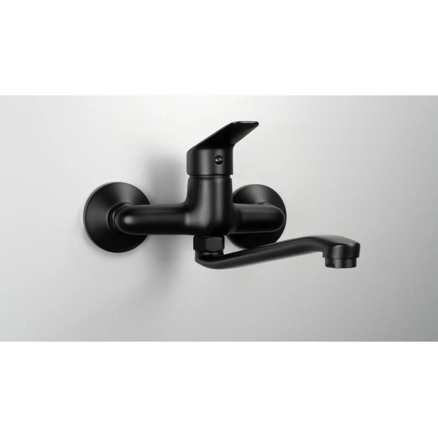 Deante BMO_N80M - Кухонний змішувач BORO чорний