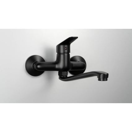 Deante BMO_N80M - Кухонный смеситель BORO, черный