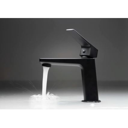 Deante BQL_N20M - Смеситель для раковины BLUR чёрный