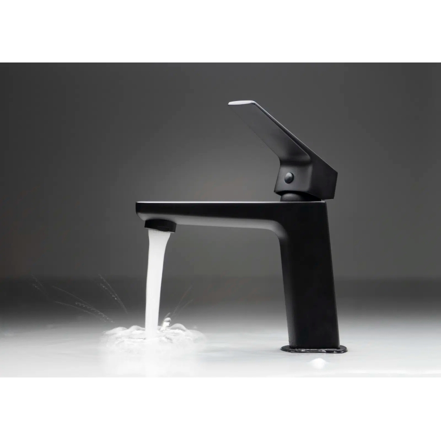 Deante BQL_N20M - Смеситель для раковины BLUR чёрный