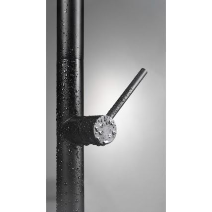 Deante BQO_N72M - Смеситель для мойки с выдвижным изливом OLFATO черный