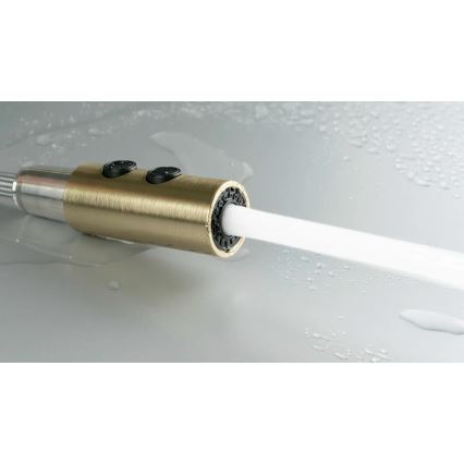 Deante BQO_R72M - Змішувач для раковини з висувним душем OLFATO полірована золотий