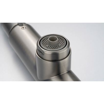 Deante BRE_D75M - Змішувач для раковини з висувним душем ERIDAN титан