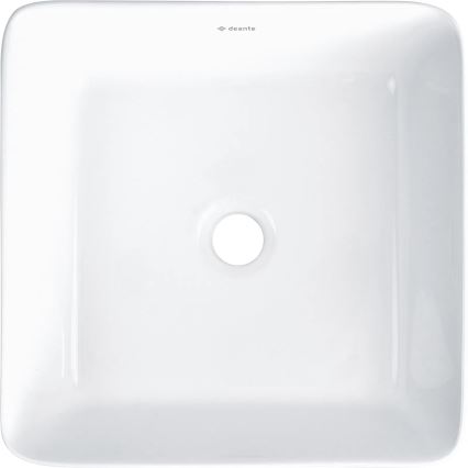 Deante CDJ_6U3S - Накладная раковина JASMIN 34,5x34,5 cm керамика/белый