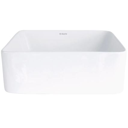 Deante CDJ_6U3S - Накладная раковина JASMIN 34,5x34,5 cm керамика/белый