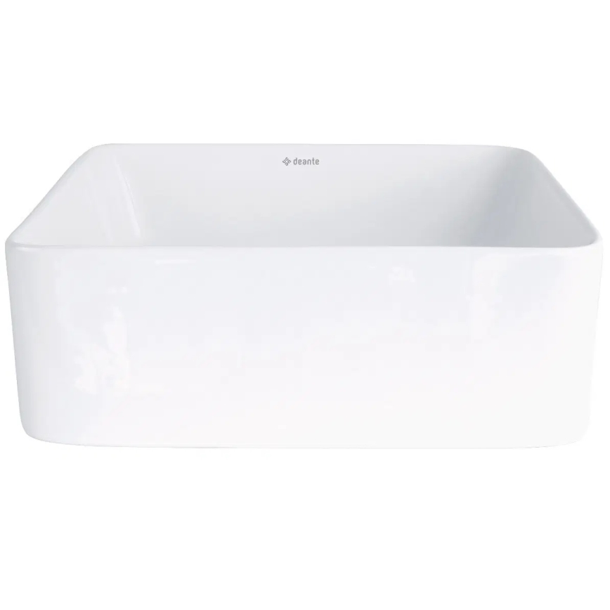 Deante CDJ_6U3S - Накладная раковина JASMIN 34,5x34,5 cm керамика/белый