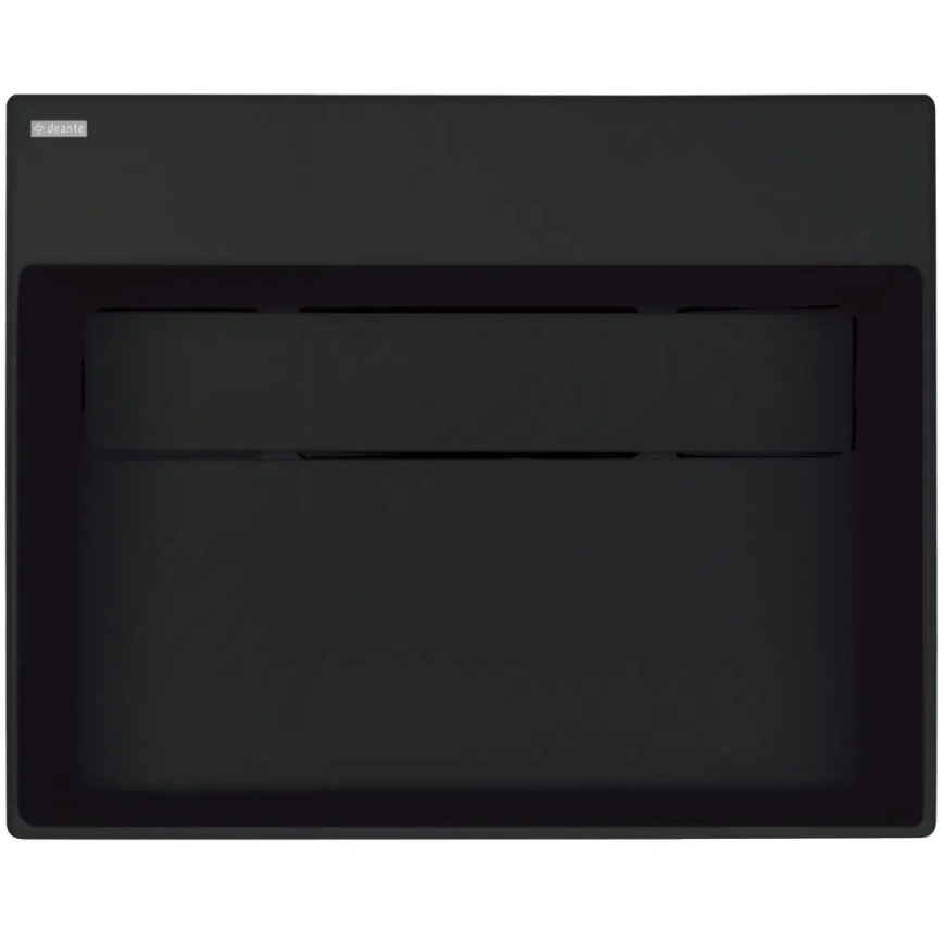 Deante CQR_NU5M - Раковина для накладного монтажу CORREO 40x50 см граніт/чорний