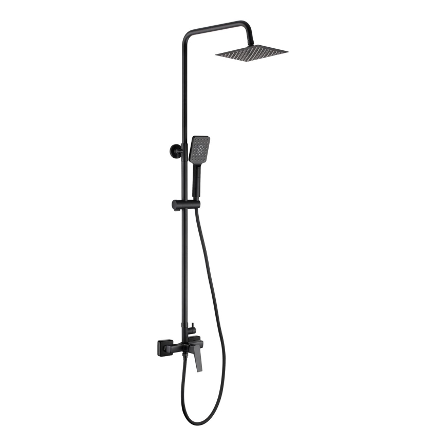 Deante NQL_N4XM - Душовий комплект із змішувачем BLUR чорний