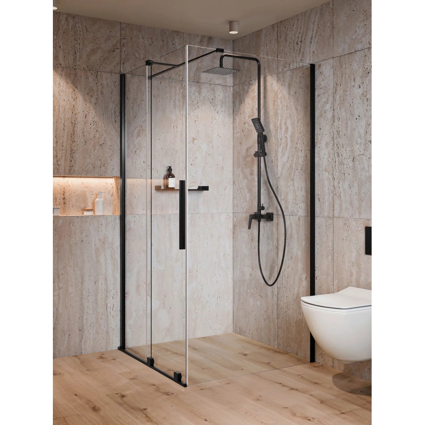 Deante NQL_N4XM - Душовий комплект із змішувачем BLUR чорний