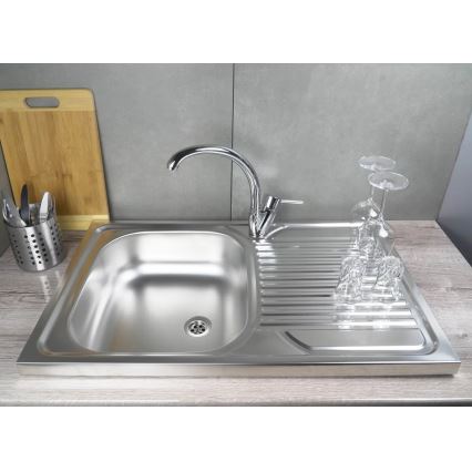 Deante ZM5_3110 - Кухонная раковина TANGO 50x80 см декор