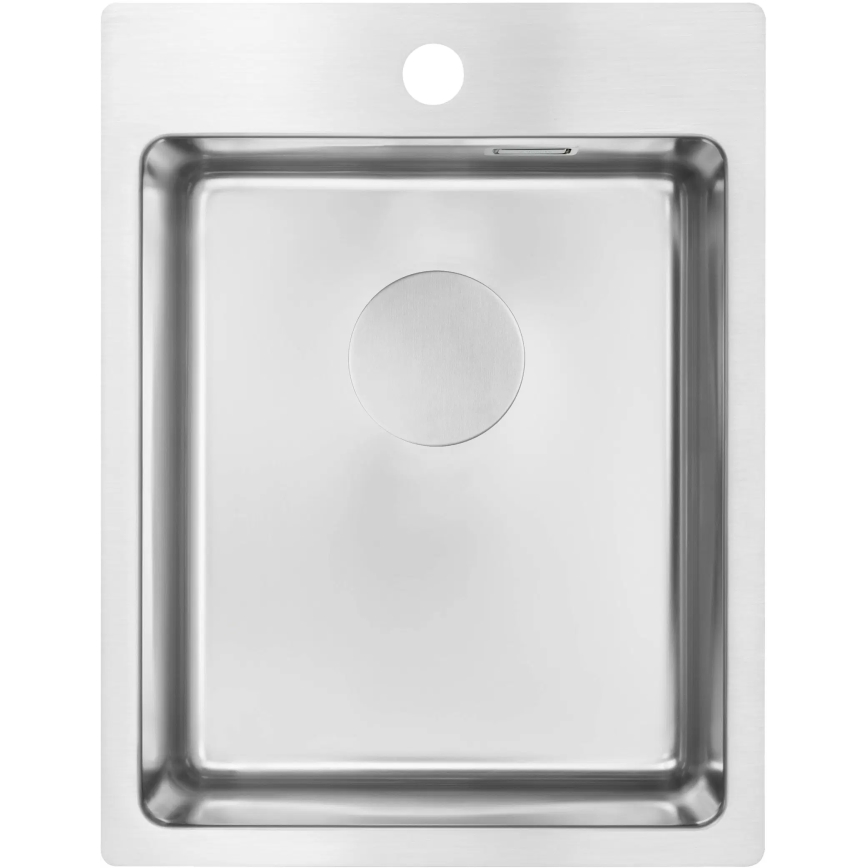 Deante ZPO_010E - Кухонная раковина OLFATO 50,5x39 см матовая сталь