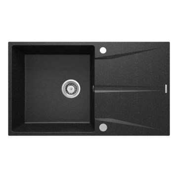 Deante ZRC_211A - Кухонна мийка CORIO 50x86 см граніт/графіт