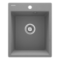 Deante ZRC_S103 - Кухонная раковина CORIO 50x40 см гранит/серый металлик