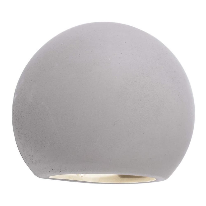 Deko-Light 341177 - Настінний світильник OSANO 1xG9/25W/230V бетон