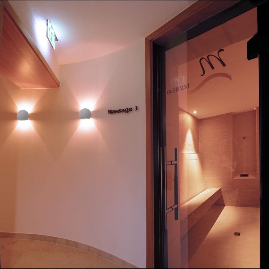 Deko-Light 341177 - Настінний світильник OSANO 1xG9/25W/230V бетон