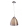 Deko-Light 342025 - Підвісна люстра FILO 1xE27/60W/230V діаметр 19 см срібний