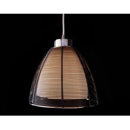 Deko-Light 342026 - Підвісна люстра FILO 1xE27/60W/230V діаметр 19 см чорний
