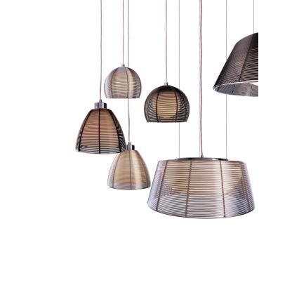 Deko-Light 342026 - Підвісна люстра FILO 1xE27/60W/230V діаметр 19 см чорний